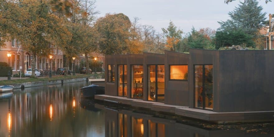 Hollandalılar Artık Yüzen Evleri Tercih Ediyor