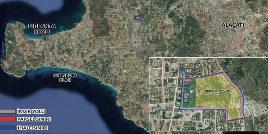 Emlak Konut Çeşme Projesi 19 Aralıkta İhaleye Çıkıyor!