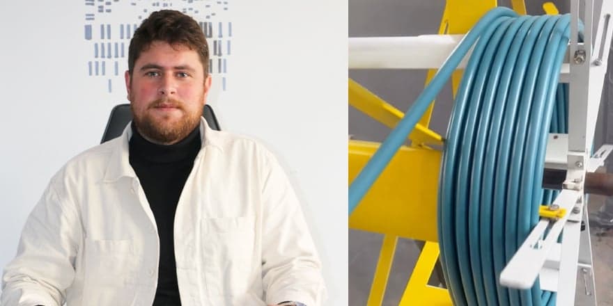 Şantiyede Eksikliği Gördü, Kırılmaz Boru Üretti