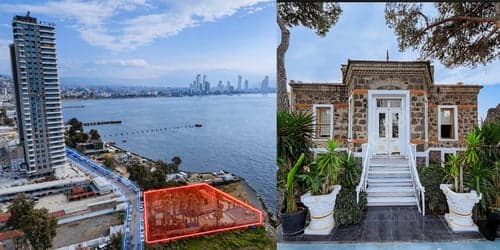 İzmir'in 146 Yıllık Tarihi Yalısı 600 Milyon TL'ye Satışa Çıktı